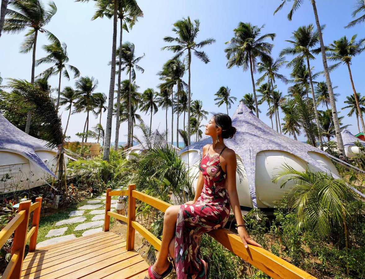 Nacpan Beach Glamping Managed By H Hospitality Group Ел Нидо Екстериор снимка
